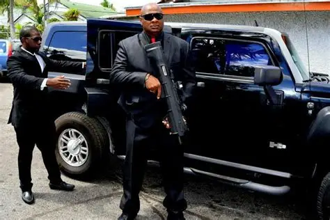 Corporate security detail snapshot